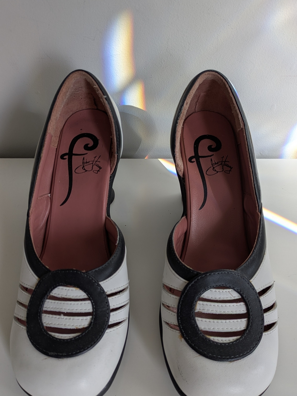 John Fluevog Ruby leather shoes. Size 9.5